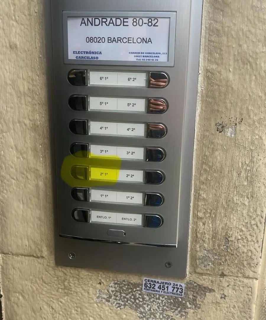 Apartamento Tranquilo Cerca De La Sagrada Familia Barcelona Apartment